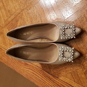 Glittery Gold Heels/pumps